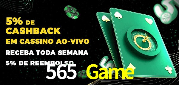 Promoções do cassino ao Vivo 565 Game